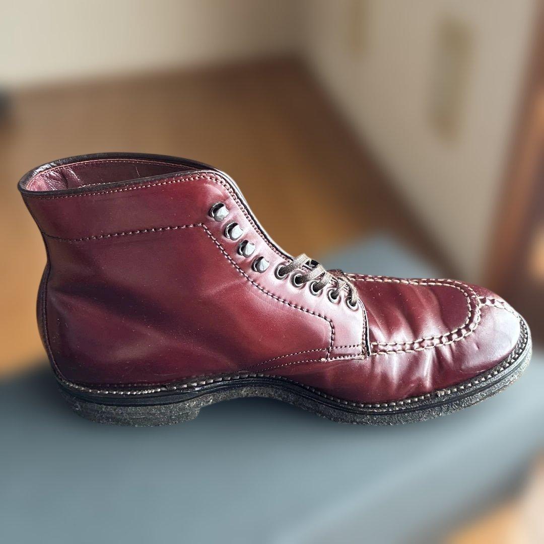 Aldenオールデン4540H タンカーブーツ　コードバン　バーガンディー8Ｄ