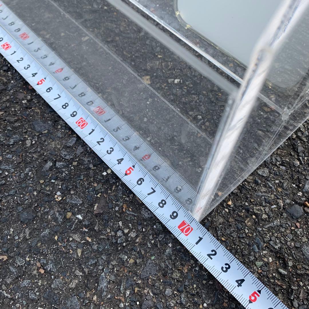 店舗　アクリル製 6段 ディスプレイラック アクリルケース　業務用　棚