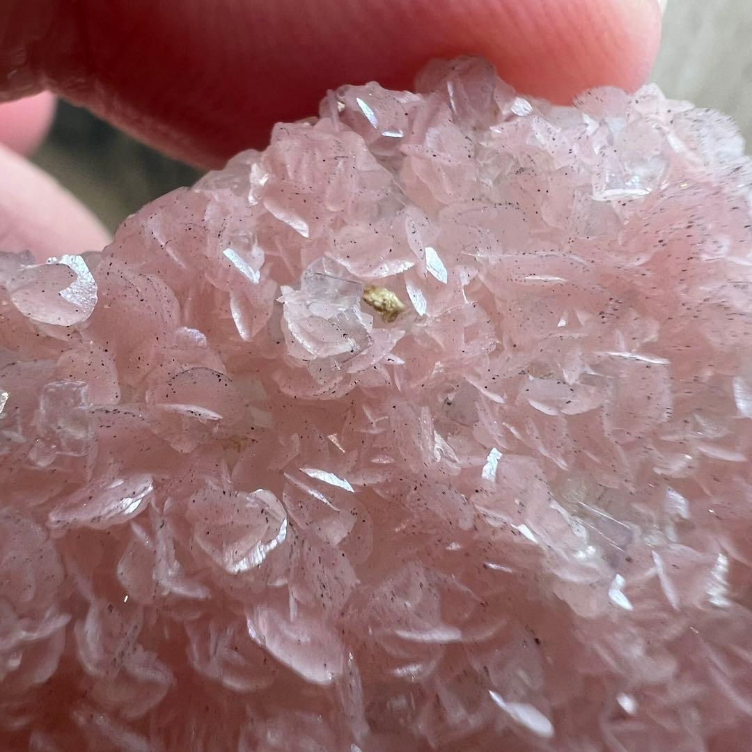 両面 ロードクロサイト フローライト 水晶 39 共生 鉱物 標本 原石