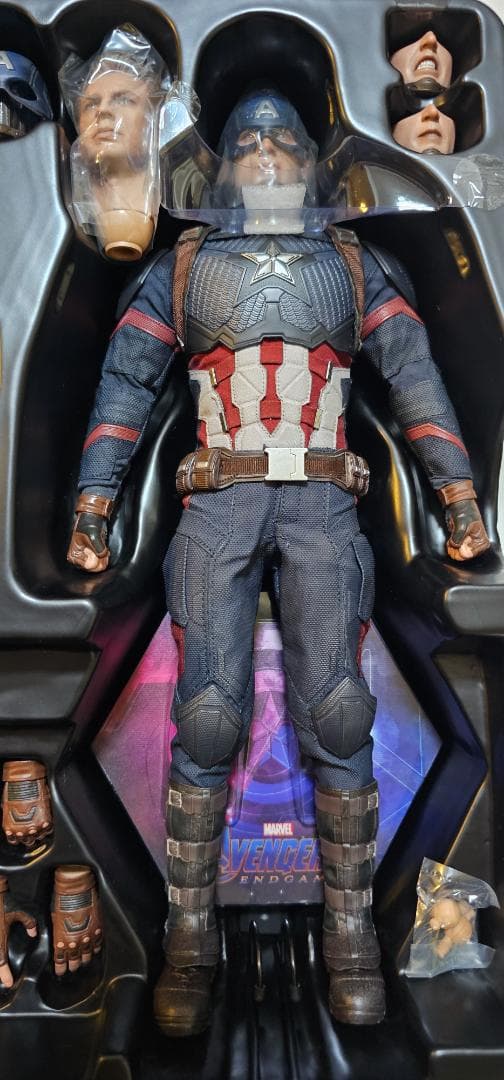 【美品】　ホットトイズ キャプテンアメリカ アベンジャーズ エンドゲーム