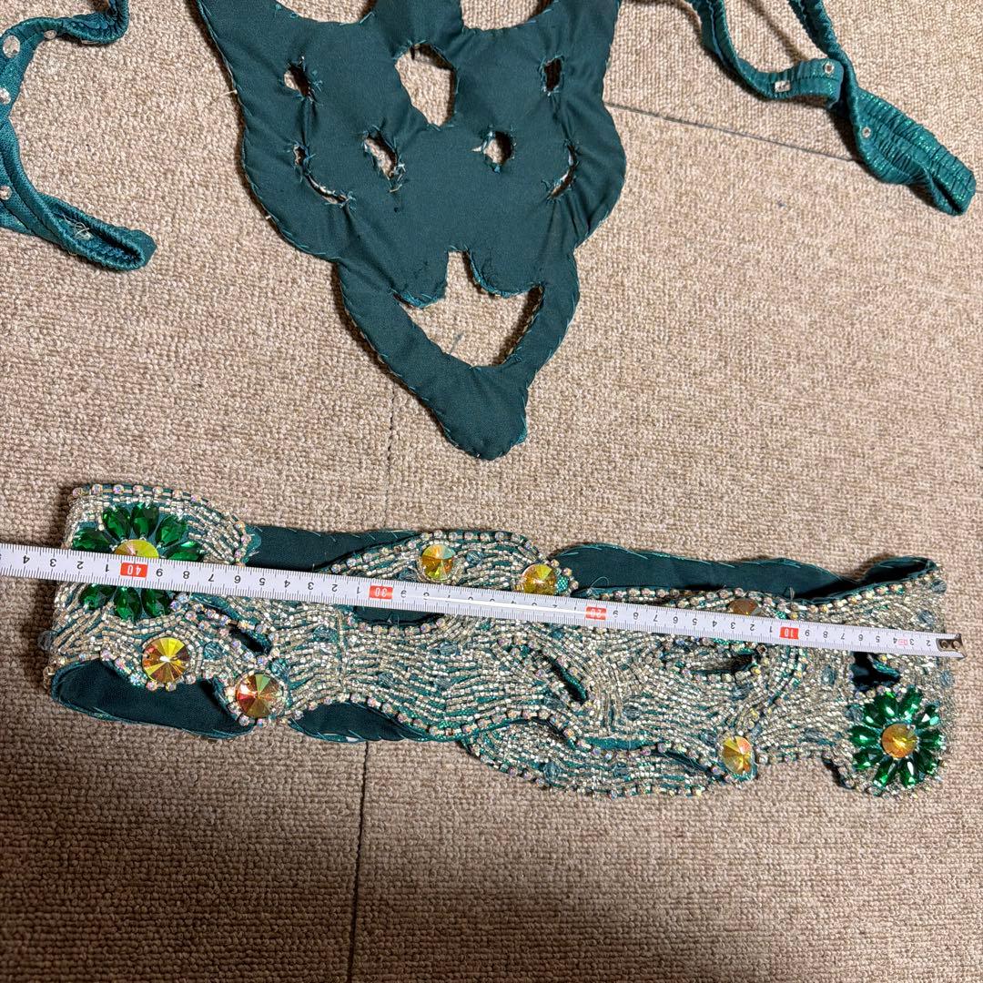 ベリーダンス セットアップ ビーズ装飾