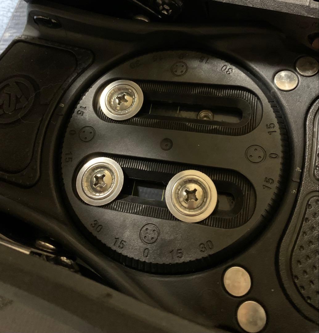 K2 スノーボード ビンディングのみ 黒　2個セット　女性用