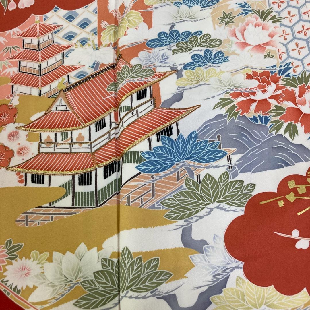 OWL70 振袖 7枚 着物まとめ売り 着用 リメイク 大量セット