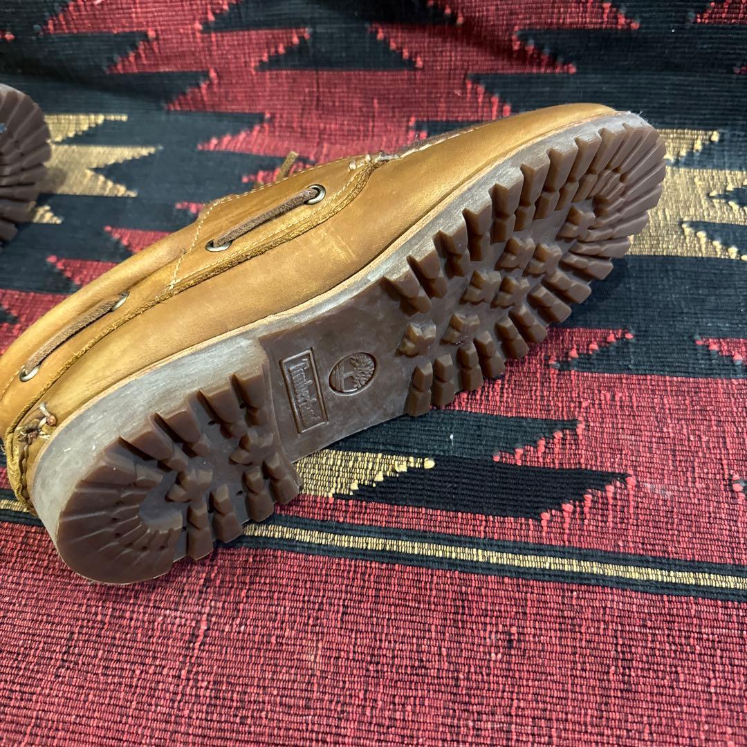 Timberland ティンバーランド 3eye スリーアイ ブラウン レザー
