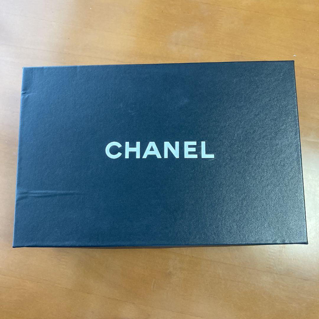 専用です‼️シャネル エナメル サンダル ミュール 黒 23.5