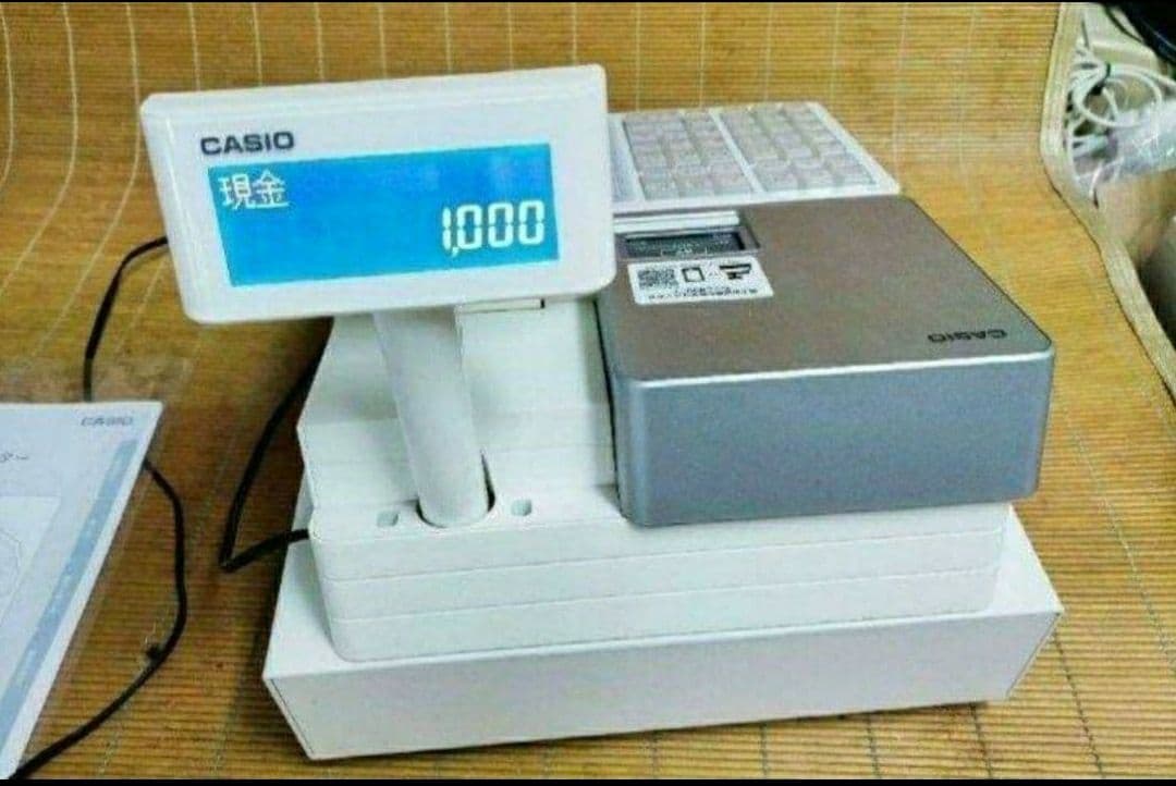 カシオレジスター　SR-C550最新スマホ管理Bluetooth　230300