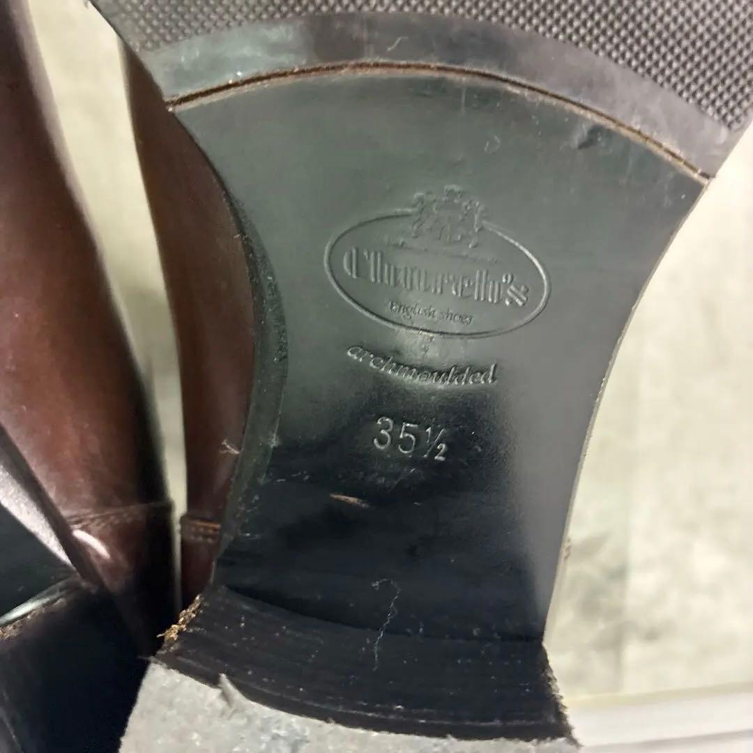 希少✨Church’s（チャーチ） サイドゴアブーツ レザー 22.5 ブラウン