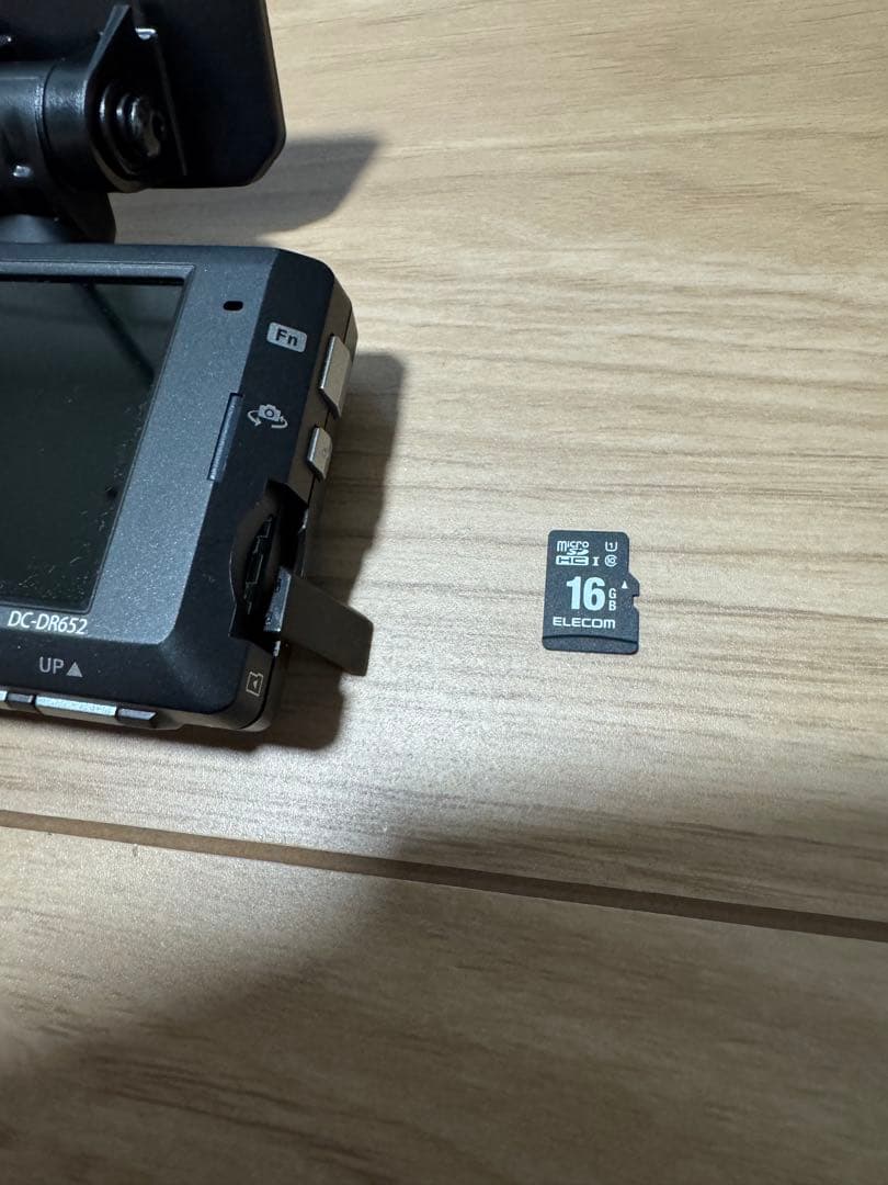 COMTEC コムテック DC-DR652 前後カメラ ドライブレコーダー