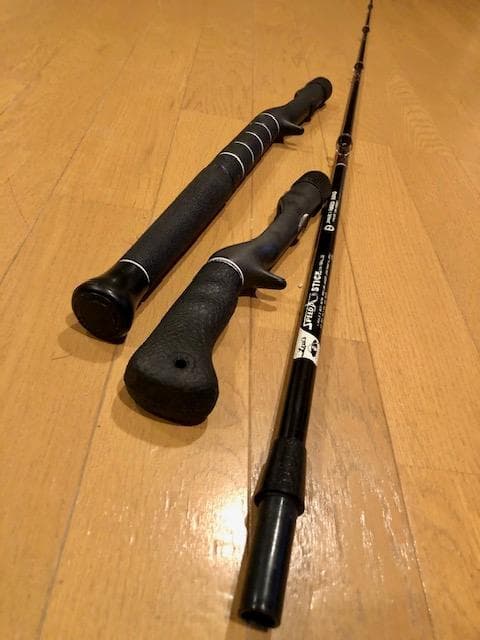 スピードスティック♯6-16HOBB　ダブルハンドル付き（ライギョ）