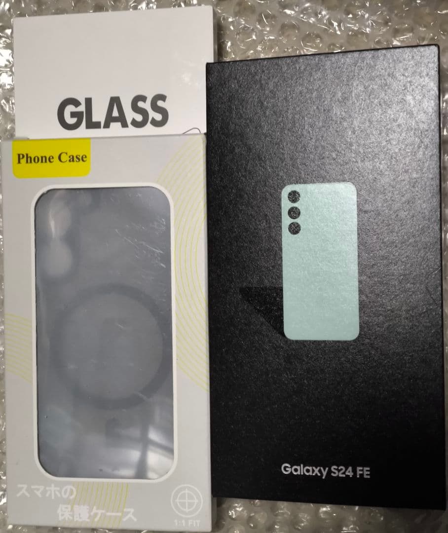 公式ストア購入　SIMフリー　Galaxy S24 FE ミント　美品！