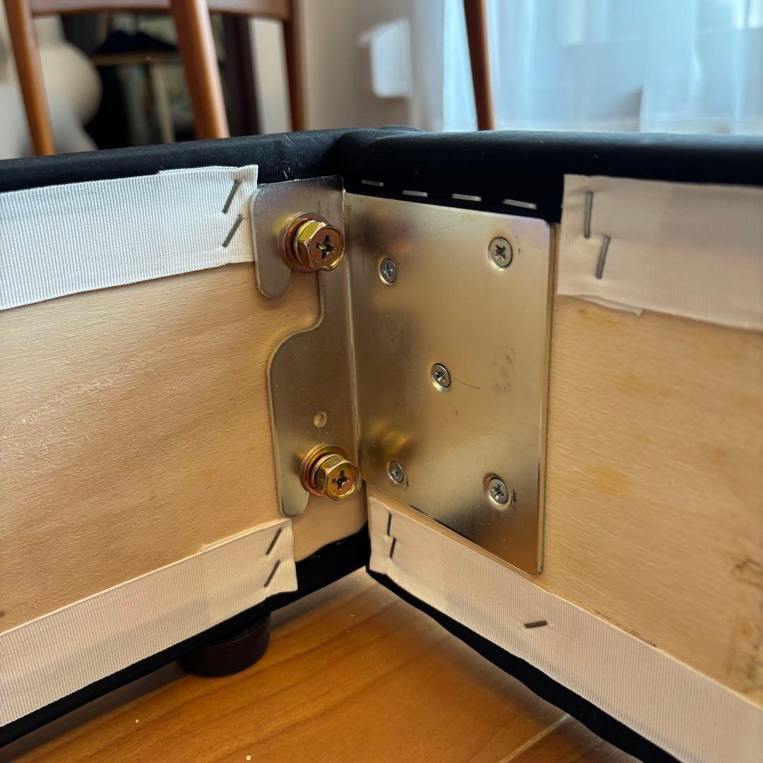 まき様★超美品★ACTUS アクタス SOSIAクイーンベッド ファブリック