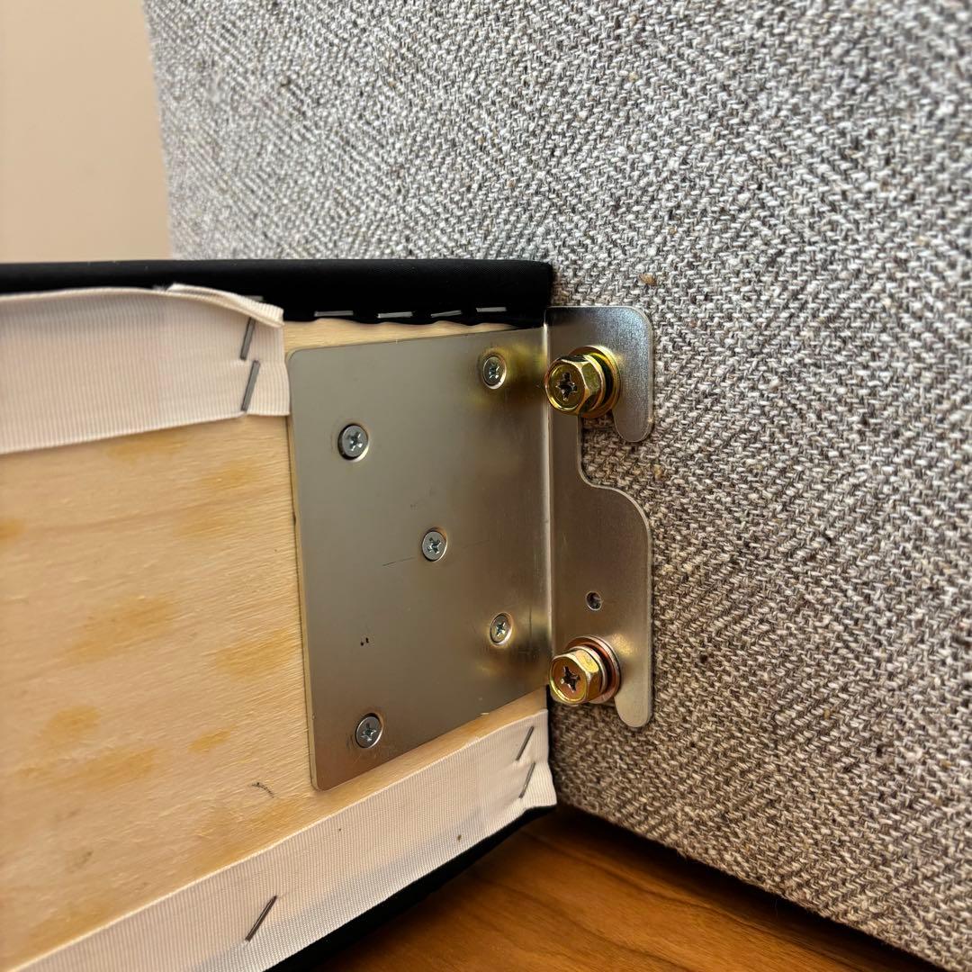 まき様★超美品★ACTUS アクタス SOSIAクイーンベッド ファブリック