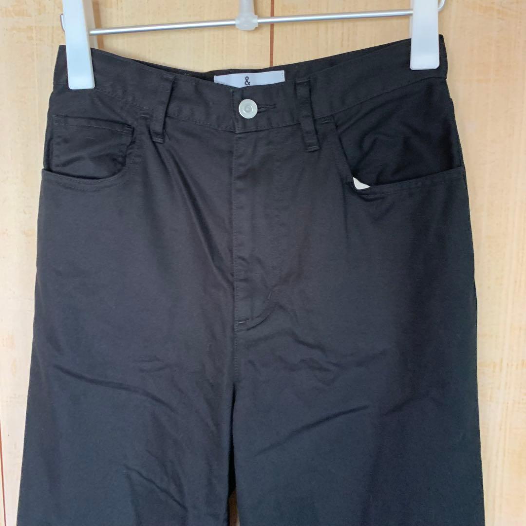 15 カレンソロジー　24ss チノカーヴィーパンツ　黒　38