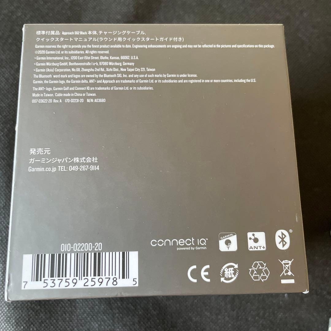 その他 GARMIN APPROACH S62 BLACK