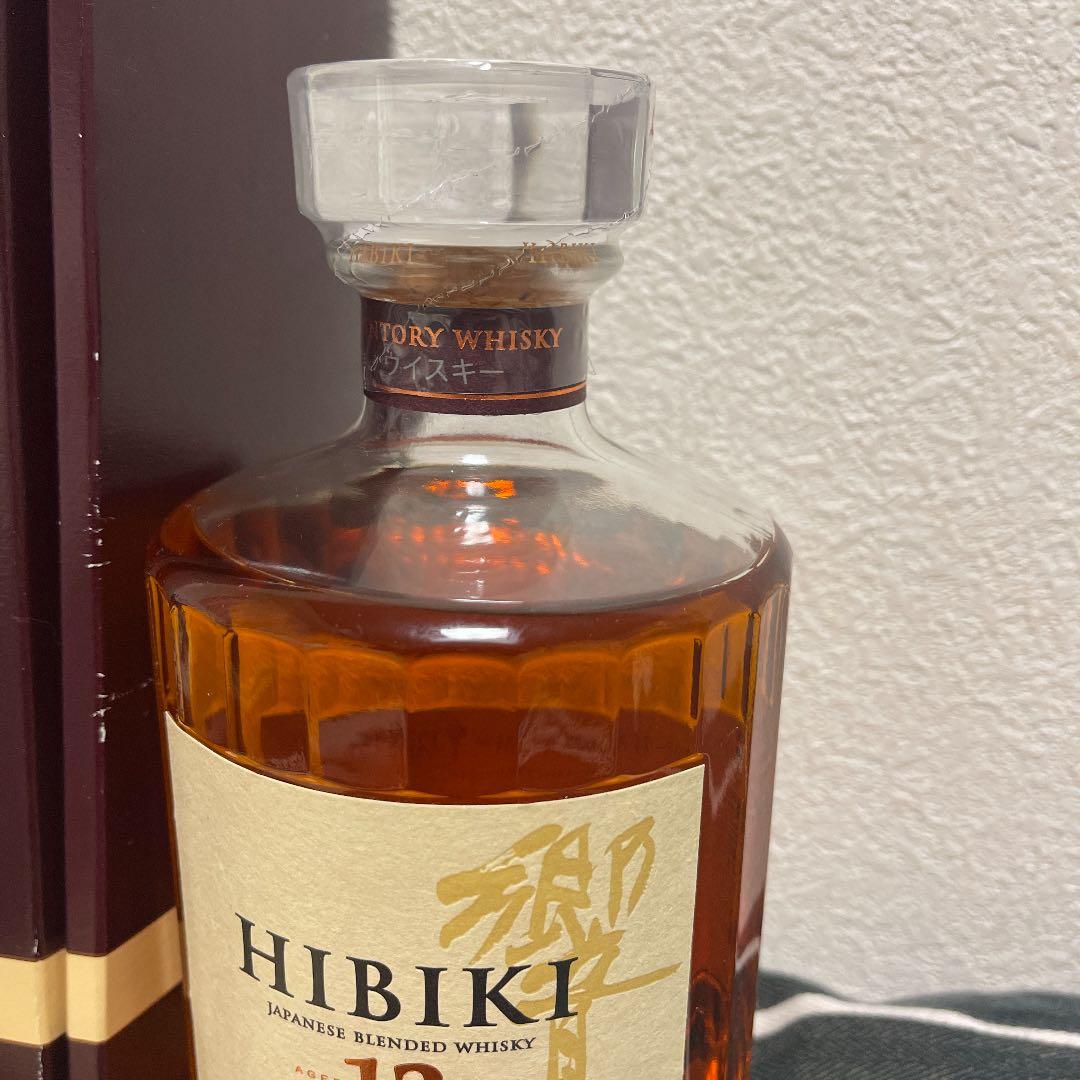 サントリー 響12年 旧ラベル ウイスキー 700ml 43％ 箱有 未開栓