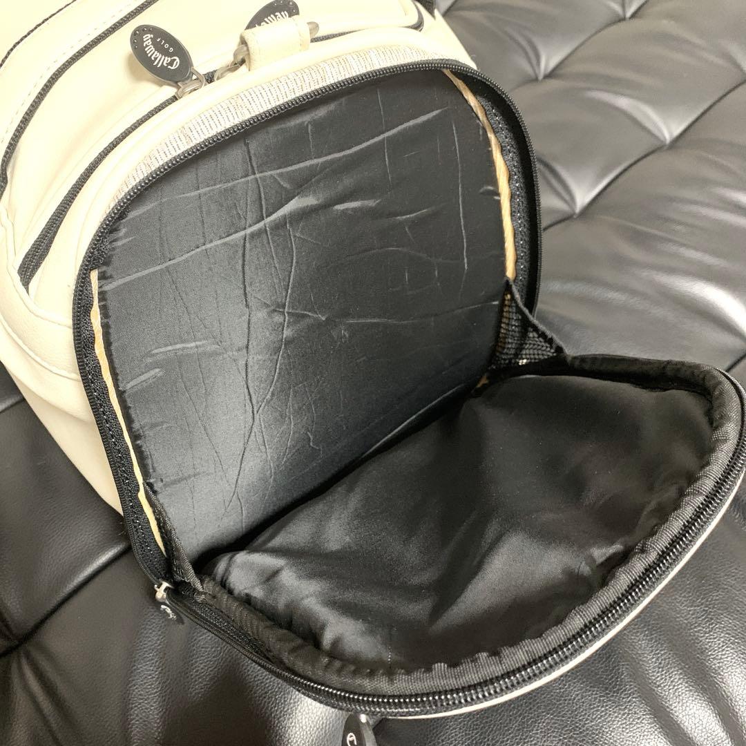 callaway 2way レザーボストンバッグ シューズ収納