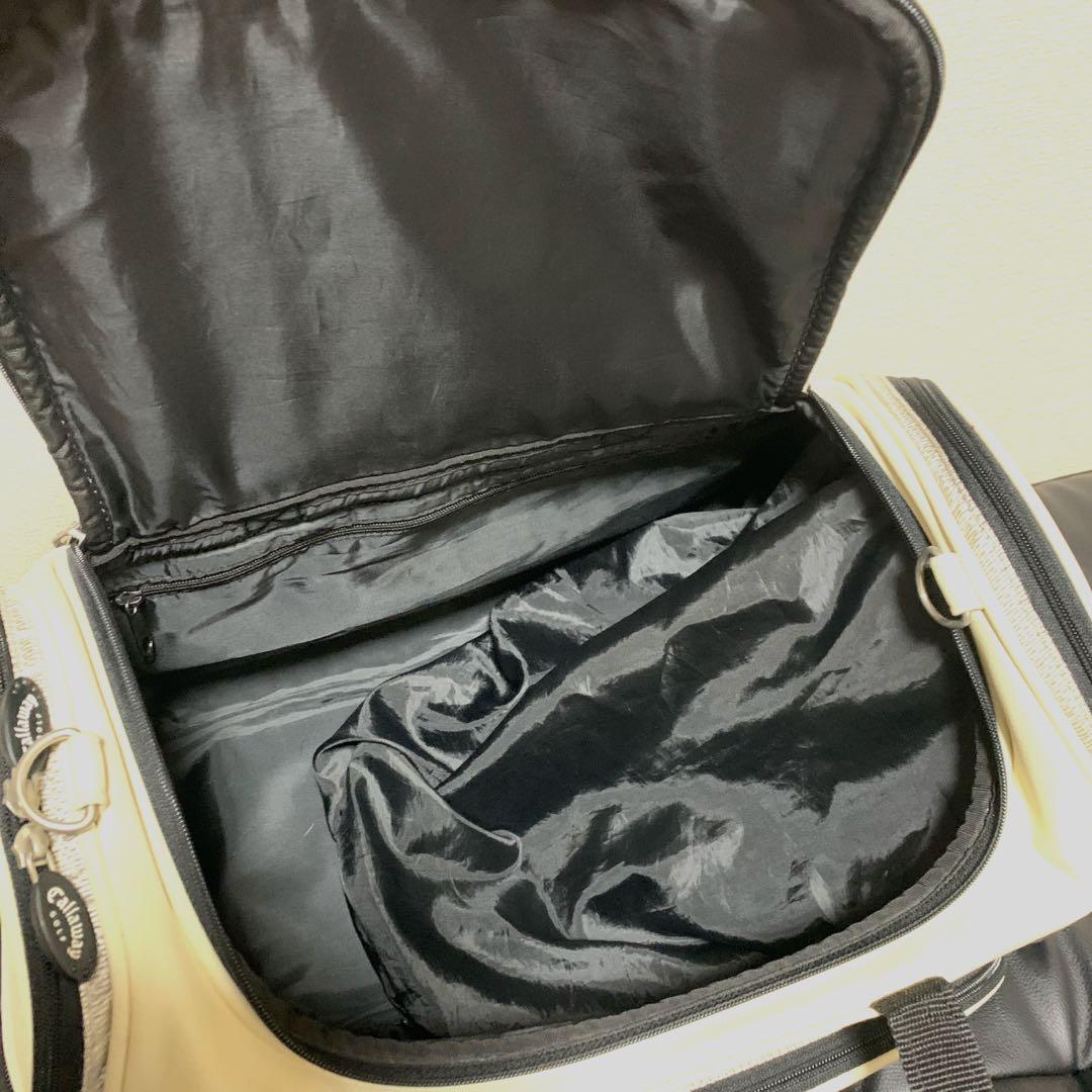 callaway 2way レザーボストンバッグ シューズ収納