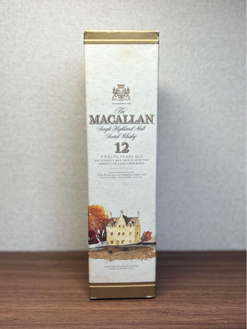 THE MACALLAN ザ　マッカラン 12年　旧ボトル　箱付き　750ml