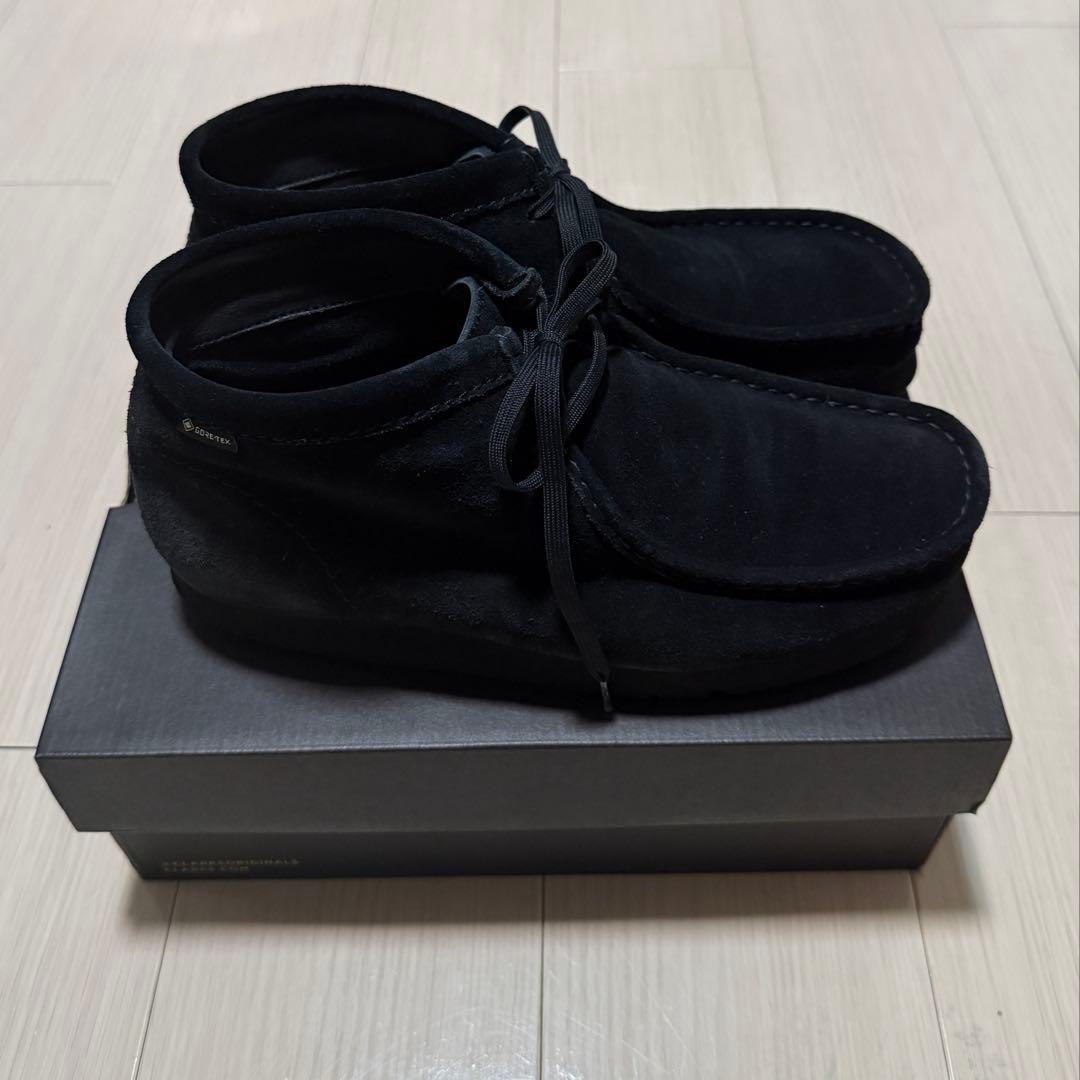 靴 Clarks wallabee GORE-TEX