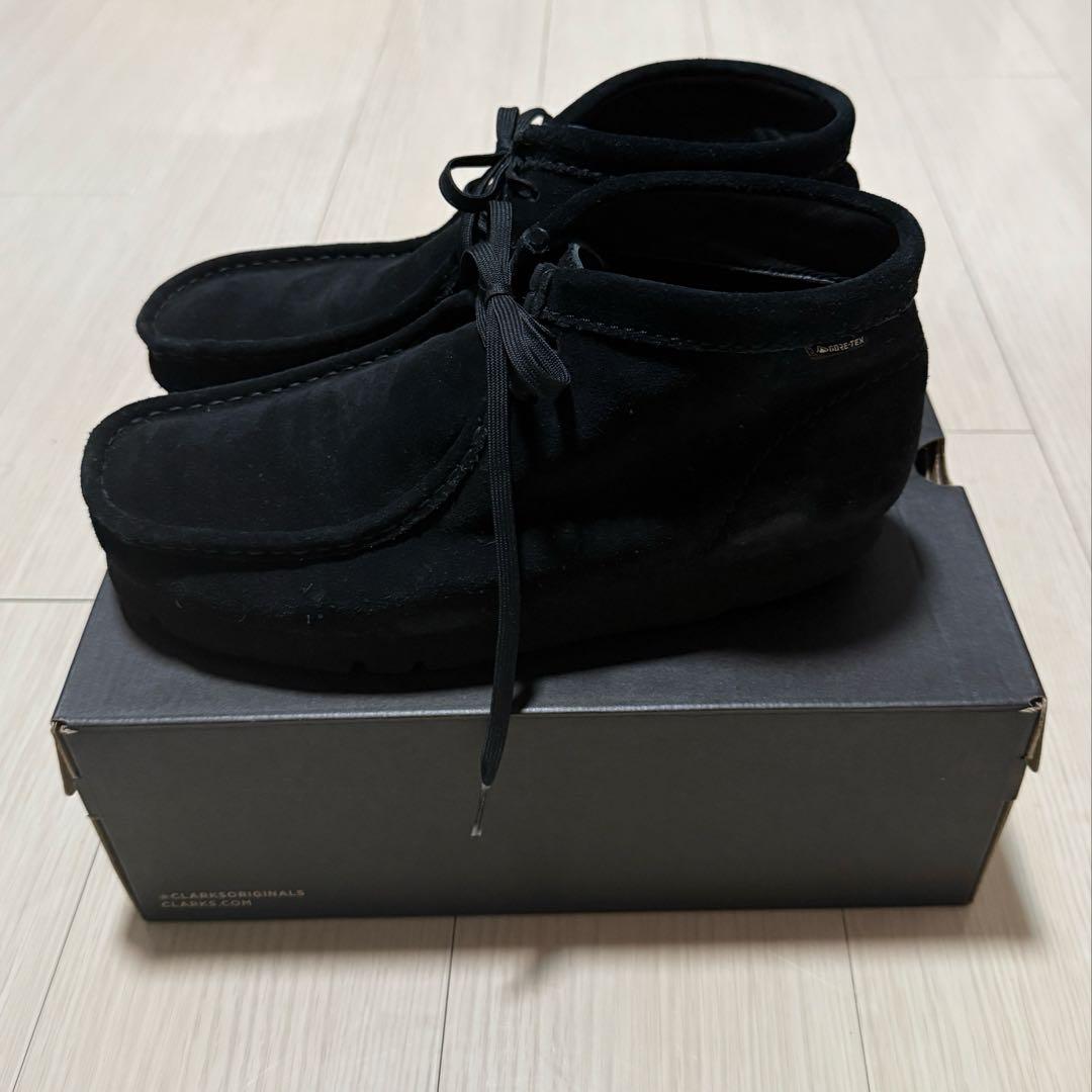 靴 Clarks wallabee GORE-TEX