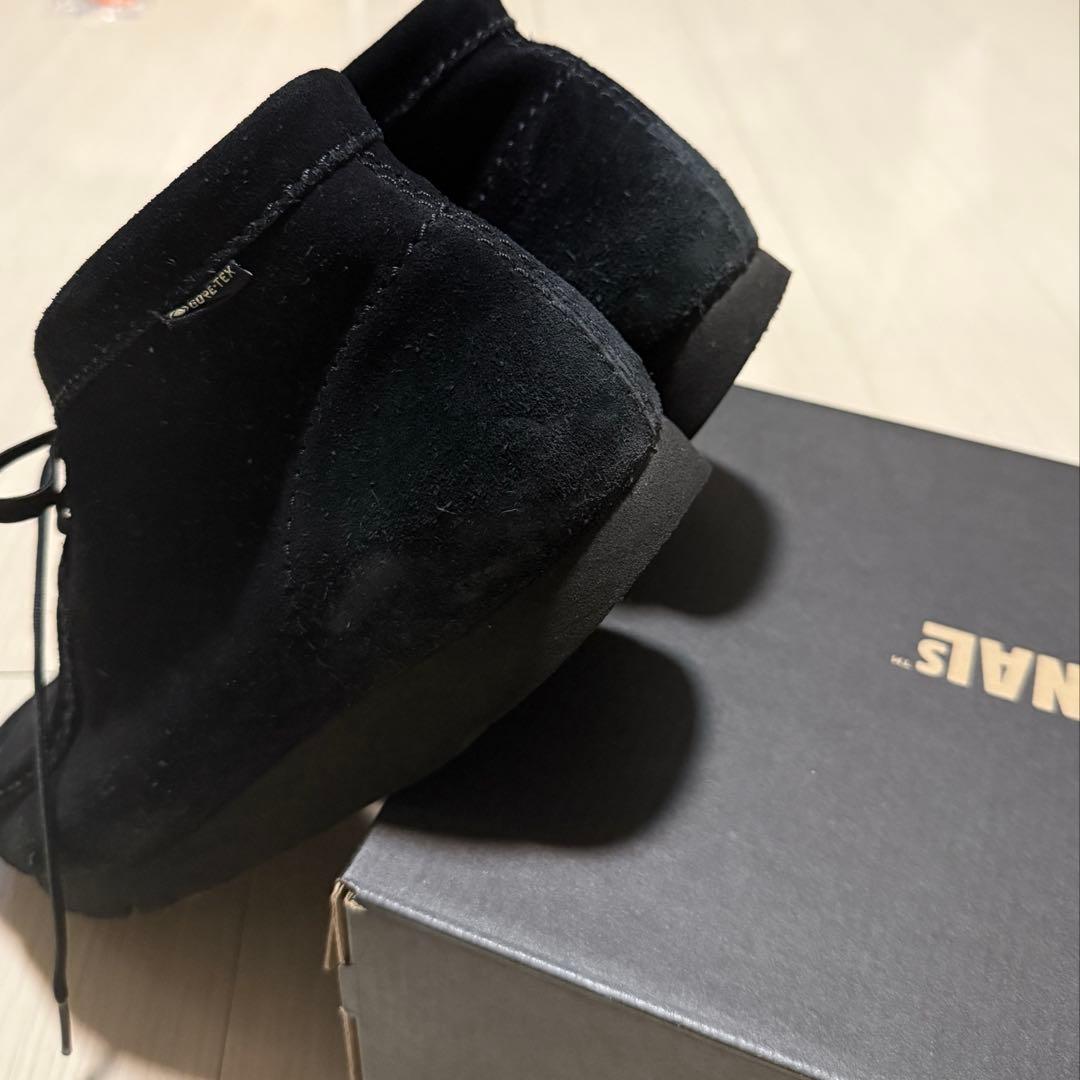 靴 Clarks wallabee GORE-TEX