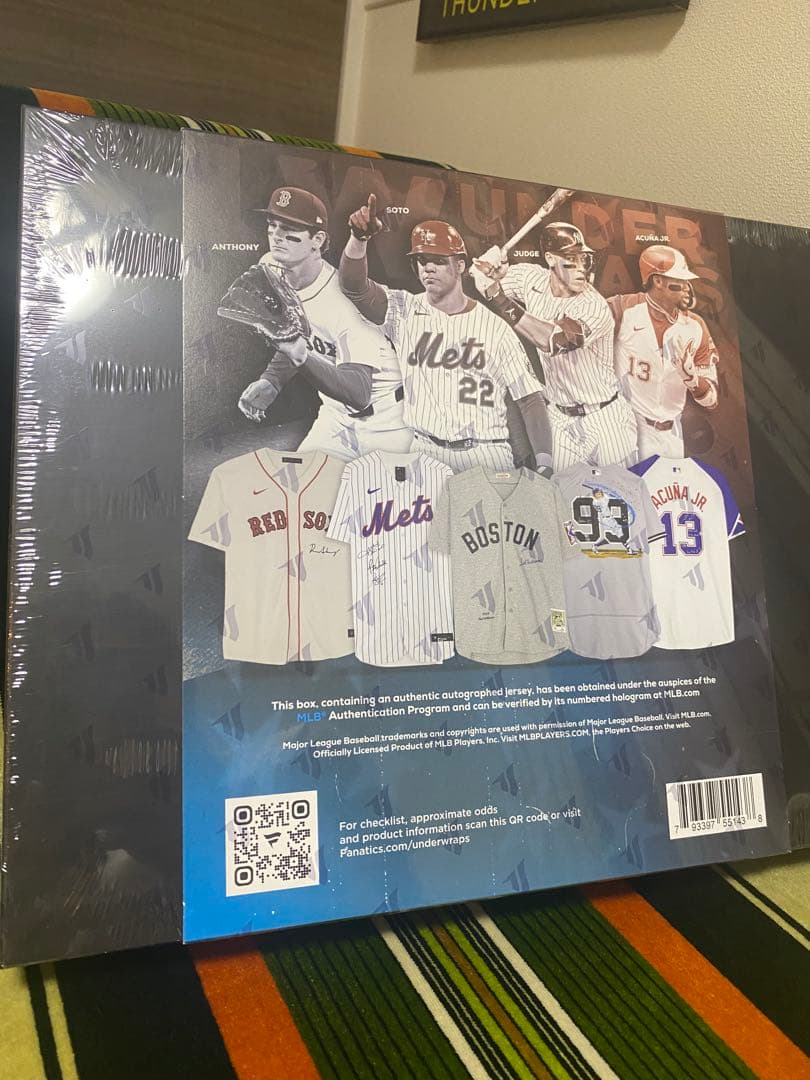G*P様 チッパー・ジョーンズ　UNDER WRAPS MLB JERSEYS