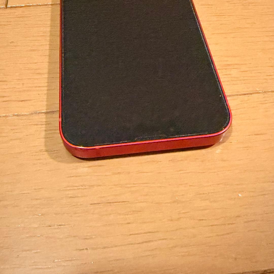 【美品】iPhone 13 256GB SIMフリー Red 箱充電コード付き