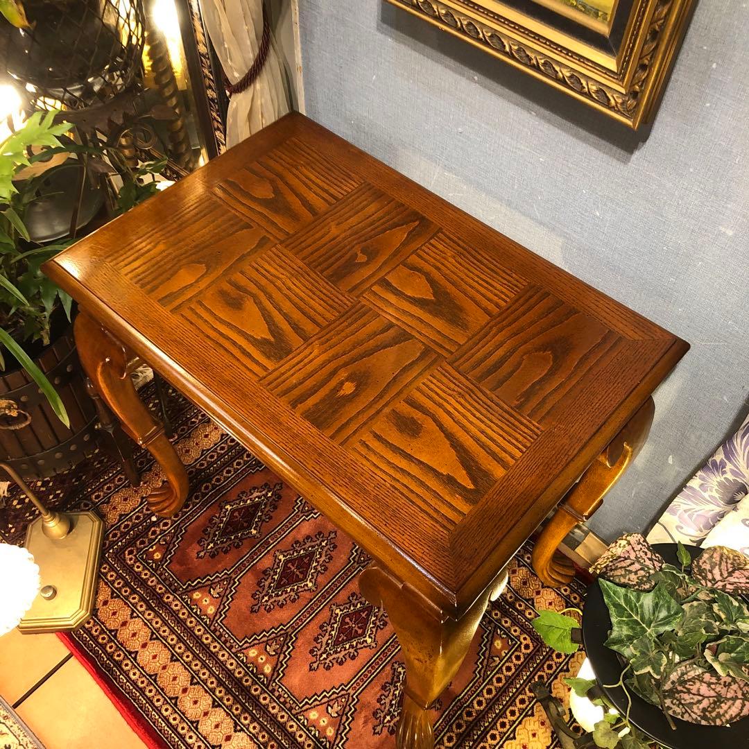 チルヴィンテージ US アンティーク　ネストテーブル　バラ売り可　猫脚