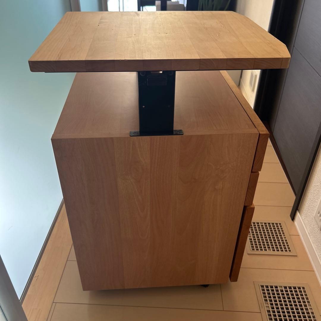 hotta woody ウィンディ昇降袖机 デスクワゴン サイドワゴン 子供