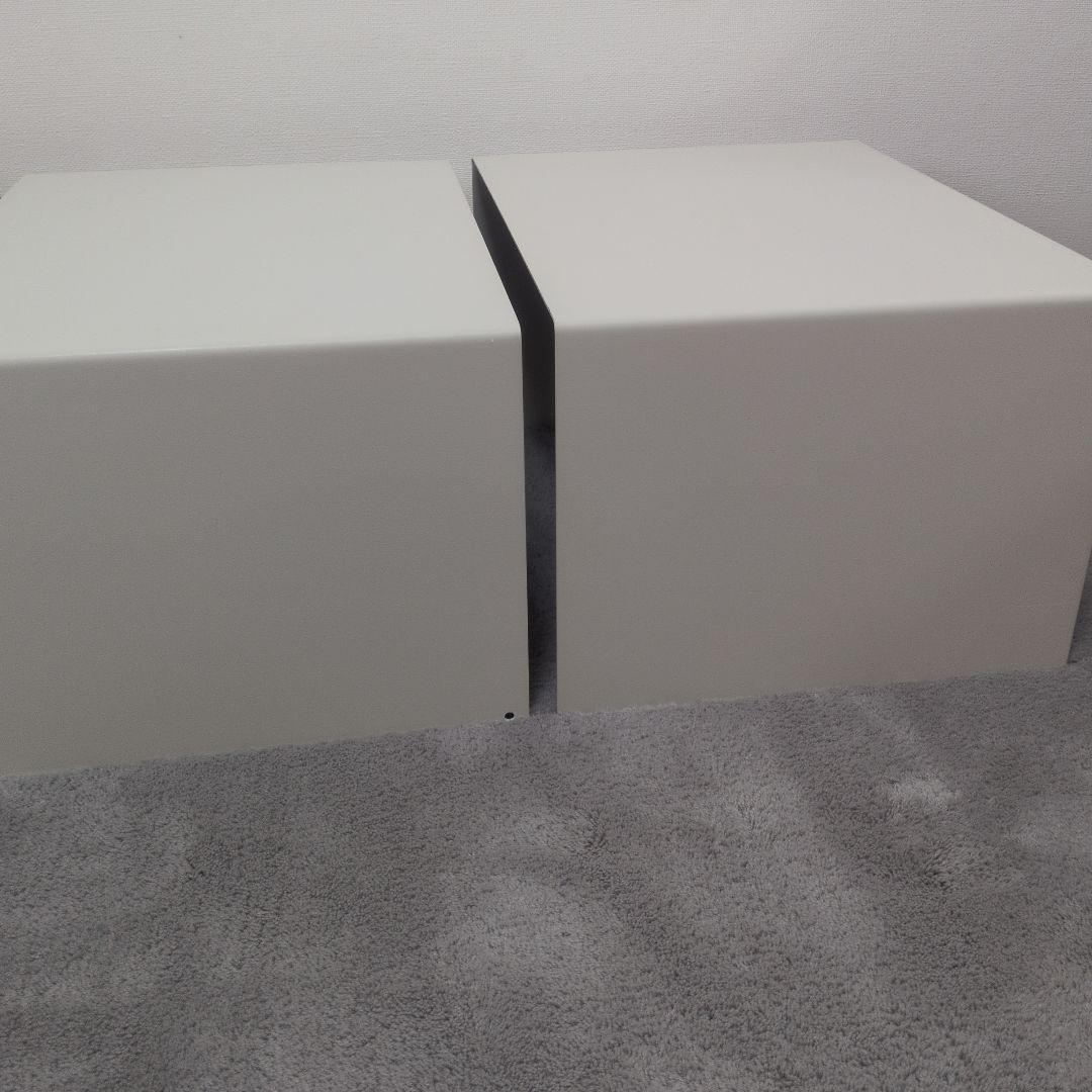 無印良品コの字棚4個セット　スタッキングシェルフ用