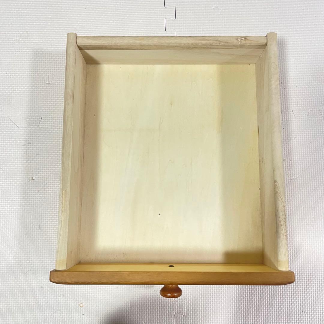 ◯PROVENCE プロヴァンス 木製サイドテーブル 引き出し付き