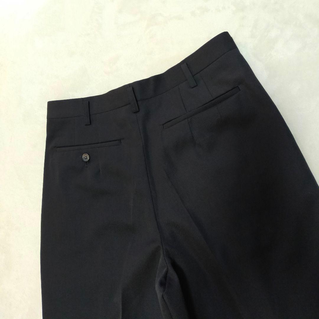 美品　80S 90S　Y'S　黒無地　2Bスーツ　セットアップ