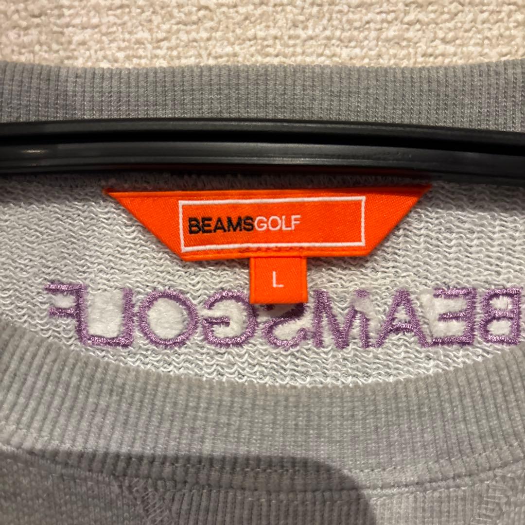 BEAMS GOLF ミッキー スウェット Lサイズ グレー