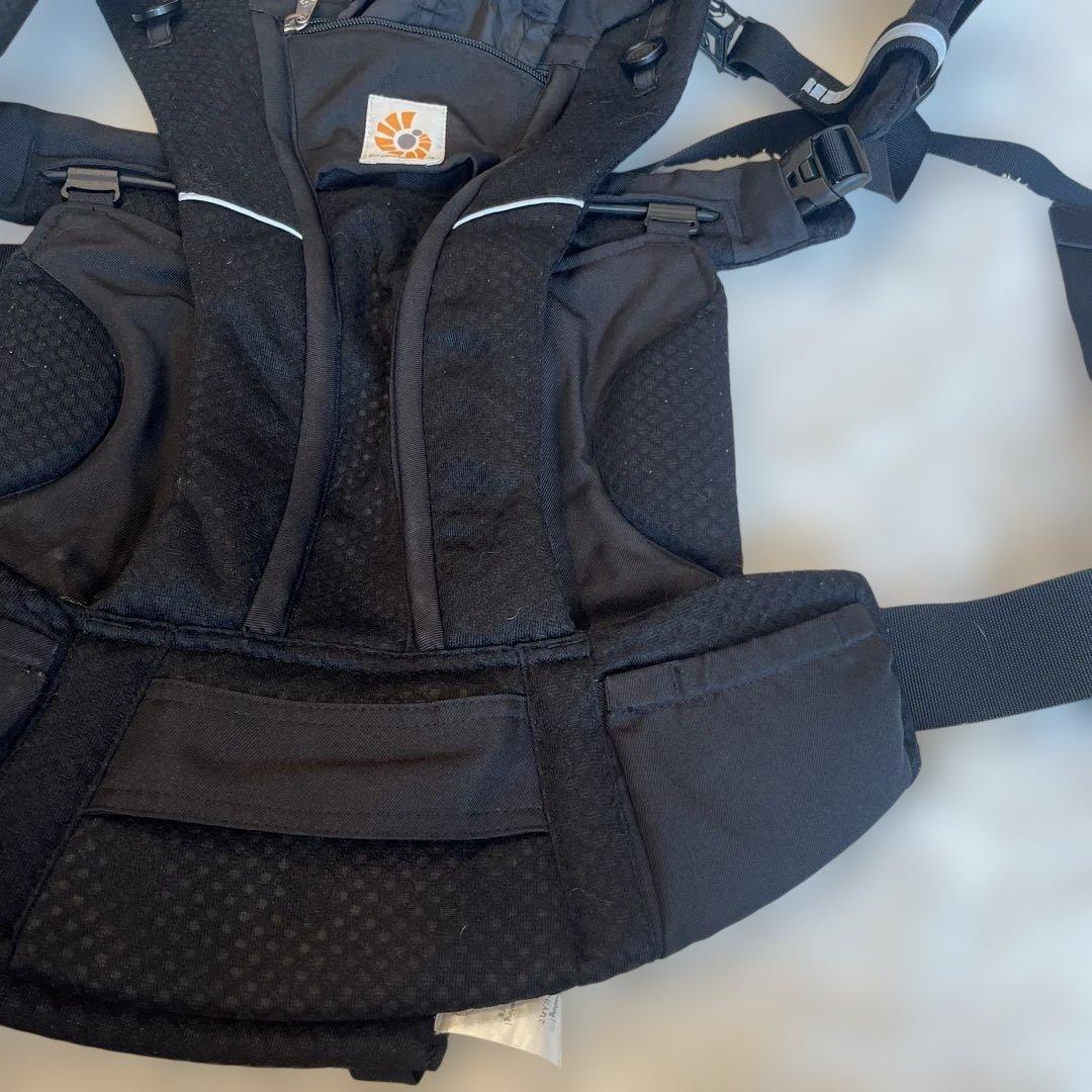 エルゴベビー オムニブリーズ 抱っこ紐 メッシュ オニキスブラック