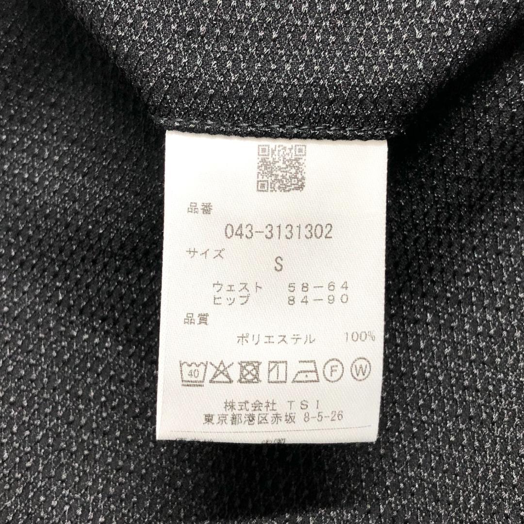 ○★新品未使用　St ANDREWS　ドビーストレッチクロップドパンツ　S　黒