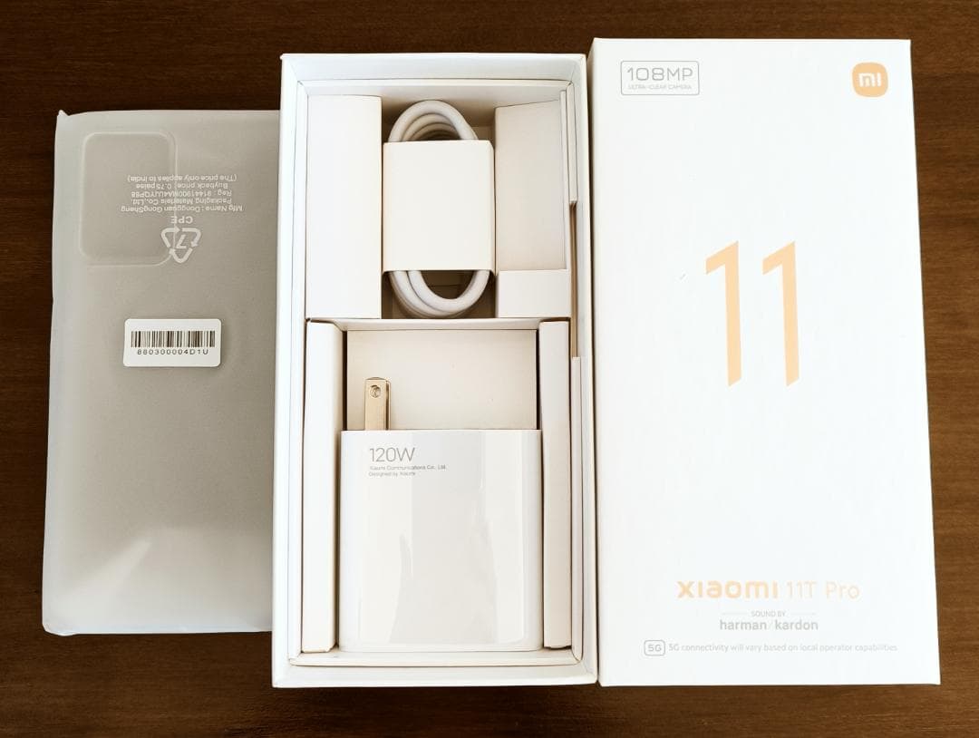 【SIMフリー】 Xiaomi 11T Pro 128GB 本体