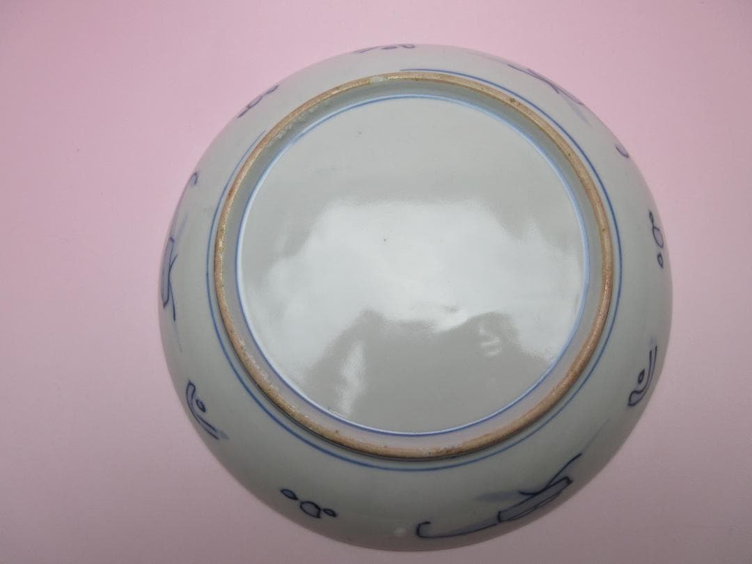 アンティーク古伊万里 中皿 桃紋 5枚 MOR 70627