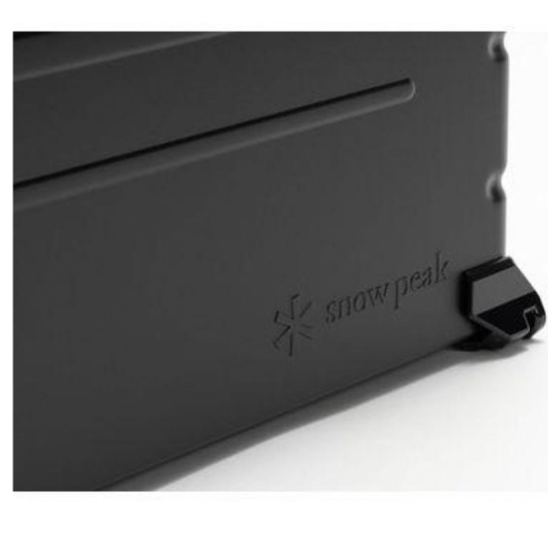 peak スノーピーク　シェルフコンテナ 50 ブラック FES-038