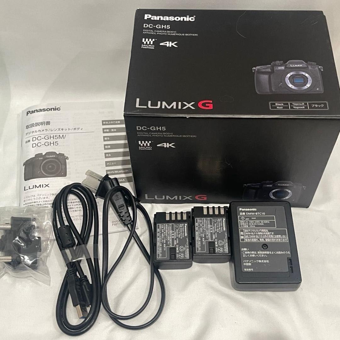 Panasonic LUMIX DC-GH5 デジタルカメラ ボディ 4K対応