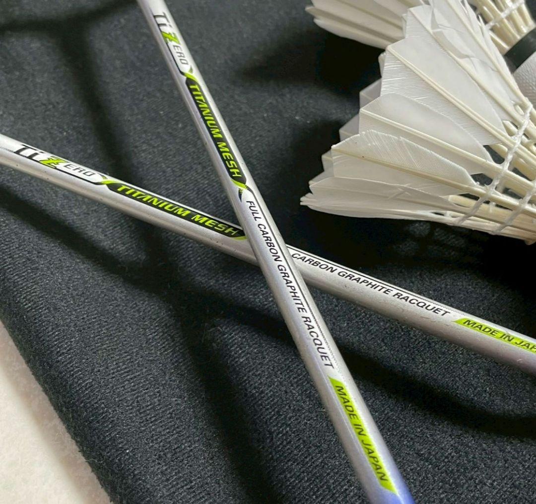 2本セット　YONEX ヨネックス TI-ZERO バドミントンラケット