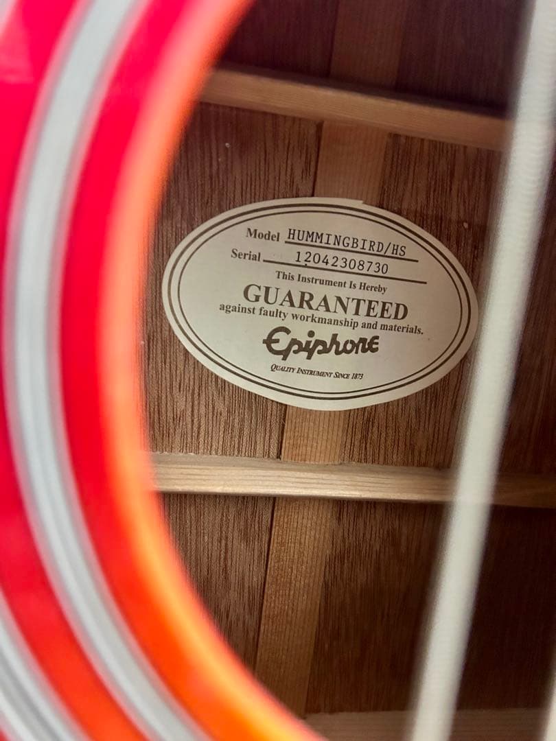 Epiphone HUMMINGBIRD/HS アコースティックギター