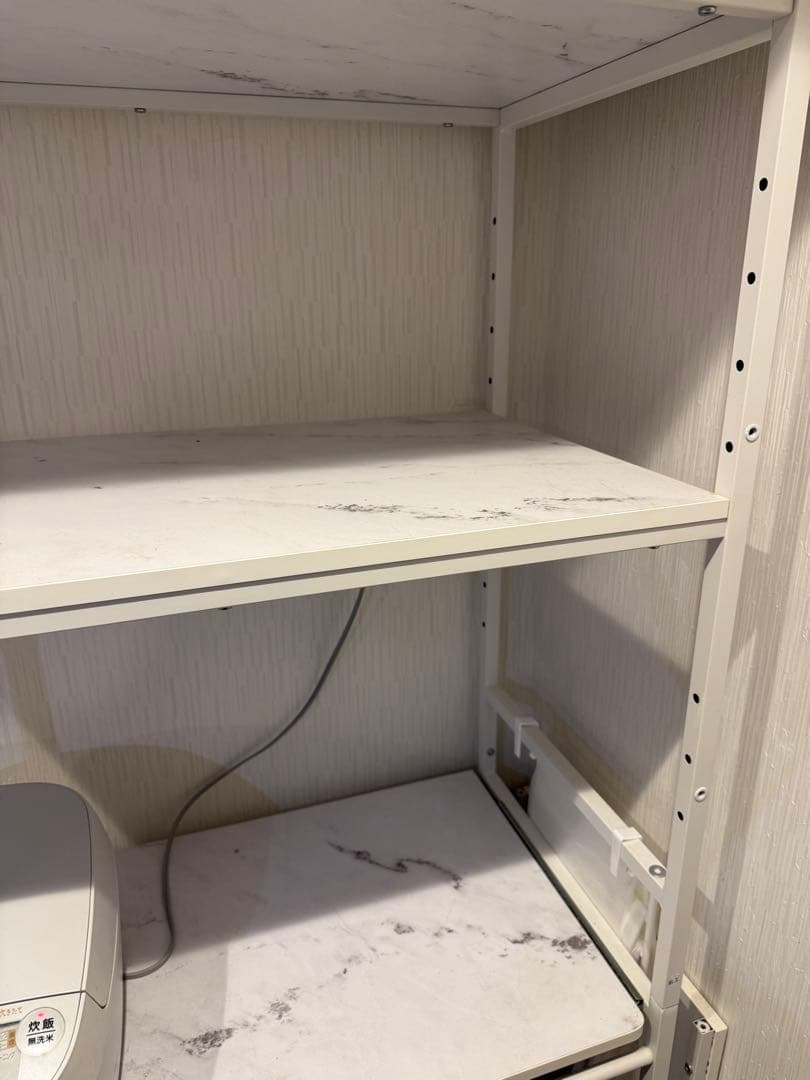 LOWYA キッチンラック 幅80サイズ