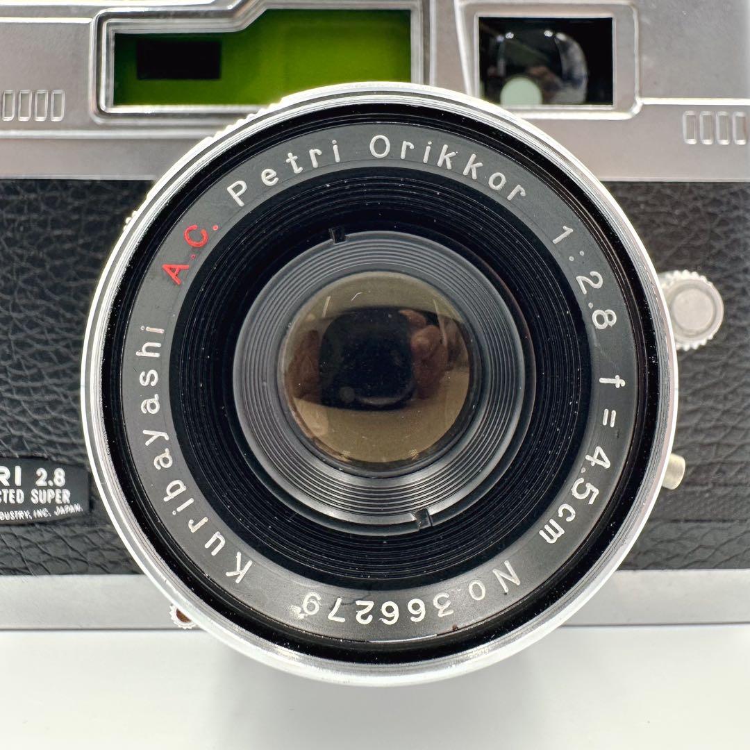 Petri 2.8 ColorCS 45mm F2.8 – フルセット 動作良好