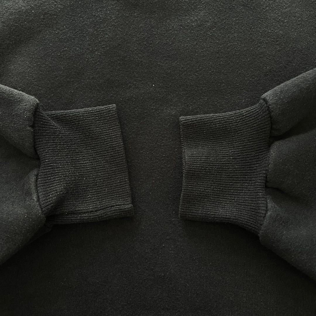 USA製 90s ラッセルアスレチック スウェット黒 XL V字 ブラック