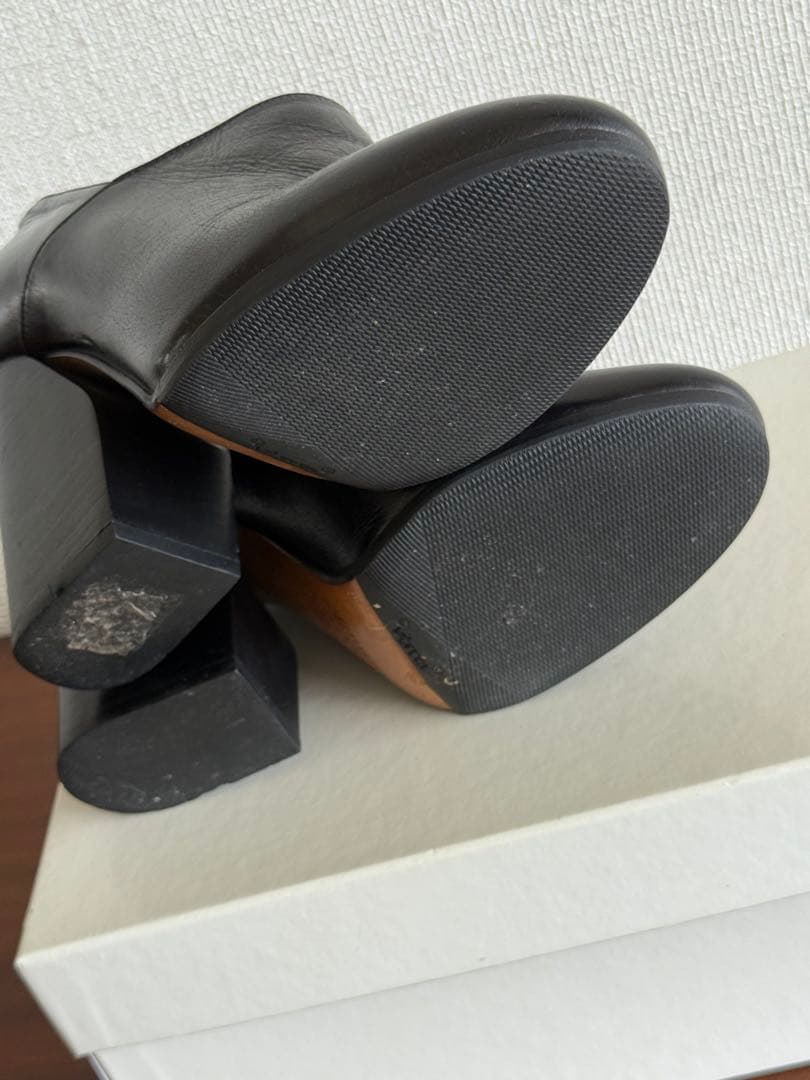 マルジェラ 37 ブーティ 黒 ブラック