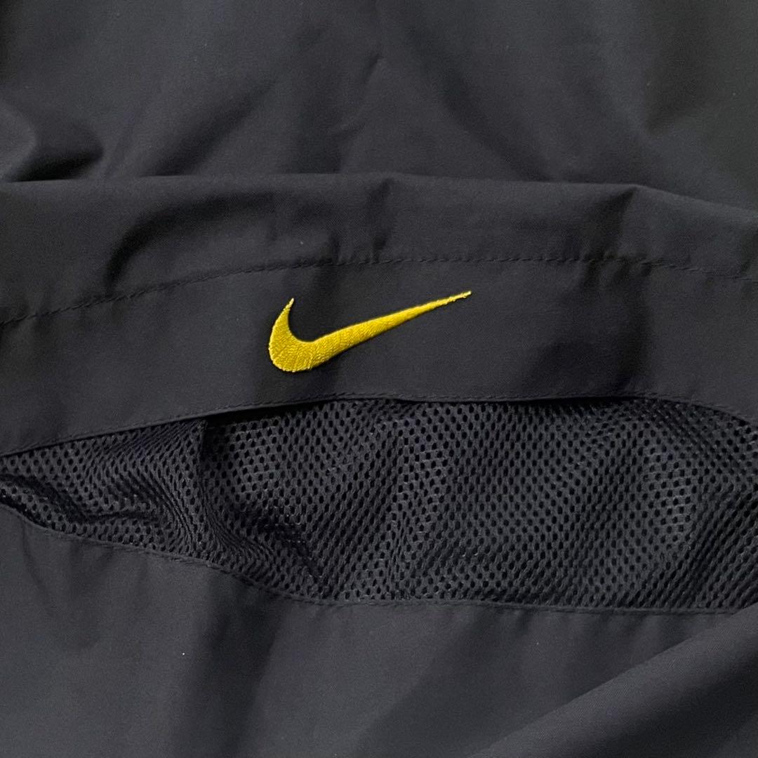 90s NIKE ナイロンジャケット 刺繍 ドローコード マルチカラー テック