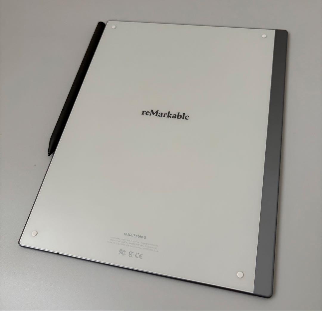 【出品再開】reMarkable 2 電子ペーパータブレット、純正ペン、カバー等