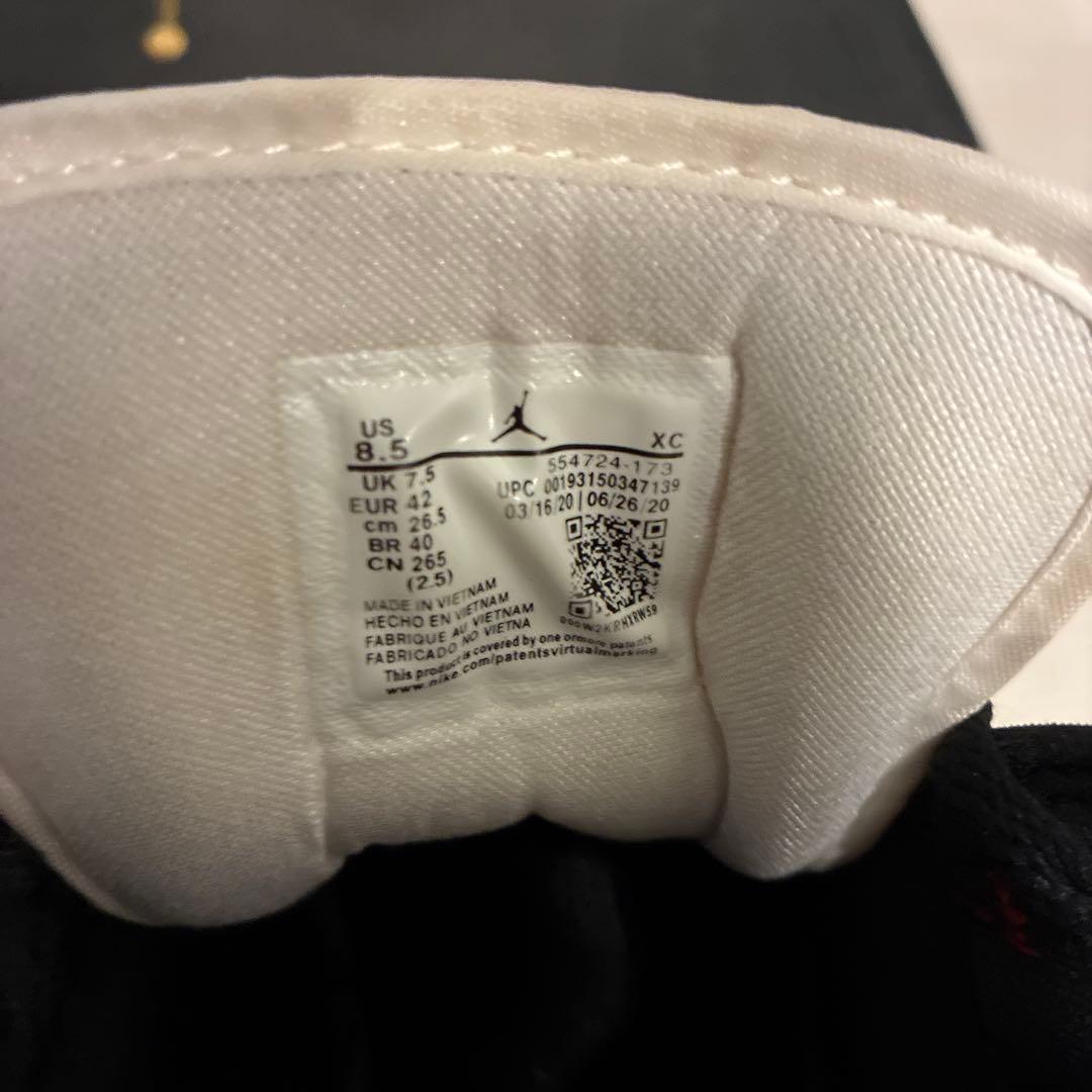 Nike Air Jordan 1 シカゴカラー 26.5cm 赤 白 黒