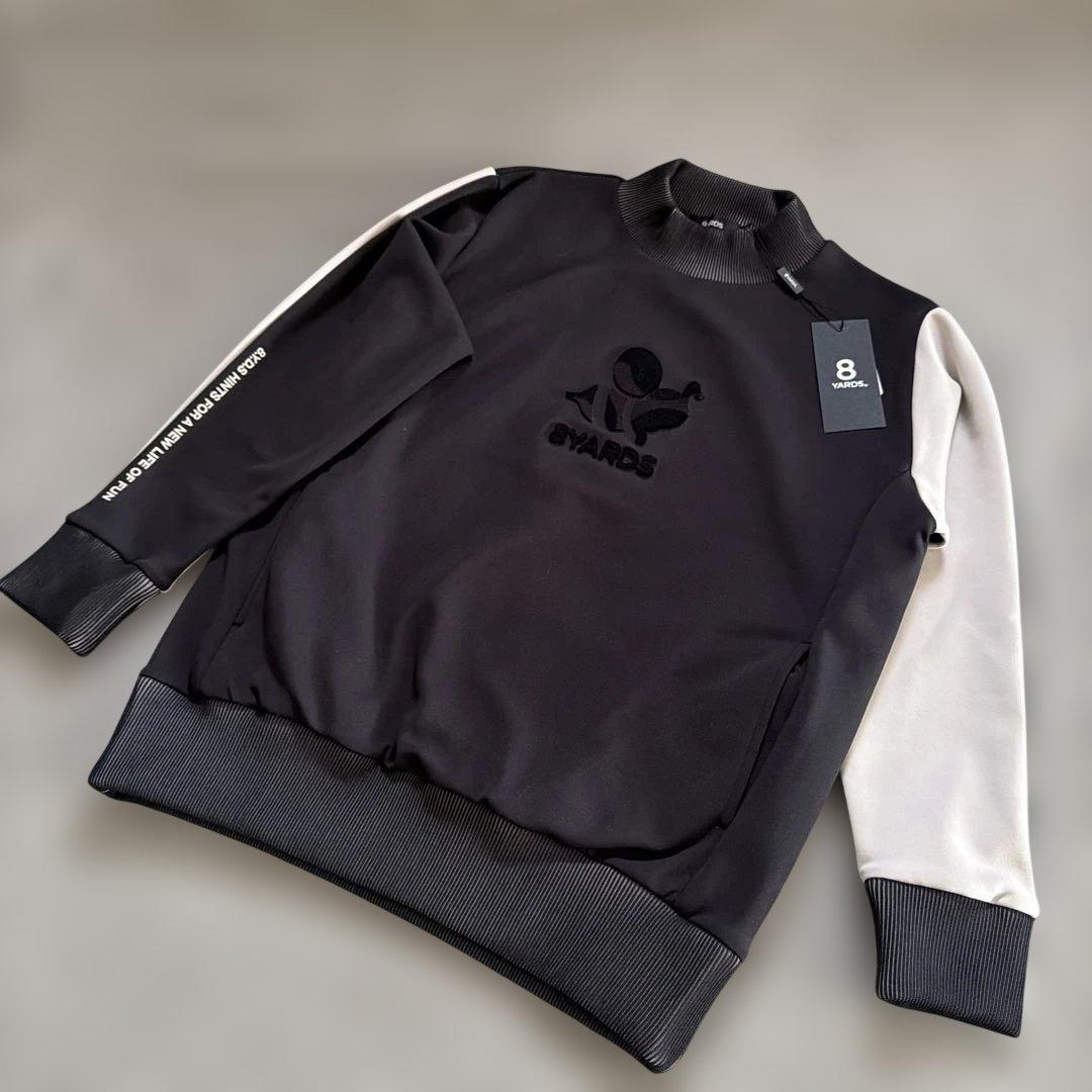 【新品タグ付】8ヤーズ ♪FilledCB モックネックトレーナー M