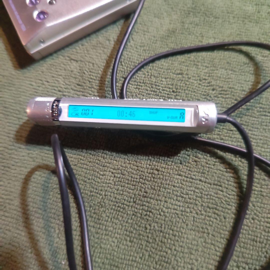 MDプレイヤー　SONY　MZ-E810SP　スピーカー等セット